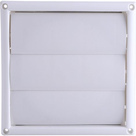 Stück Kunststoff-Lüftungsgitter mit Netzgewebe, neue 3-teilige Gitterabdeckung, Wandlüftungsgitter zur Abdeckung von Deckenöffnungen (20 x 20 cm) (1/3)