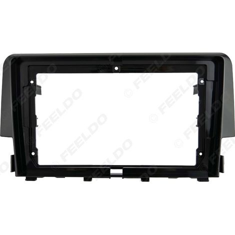 Convient pour le cadre de navigation, le panneau audio, le panneau de modification audio-visuel et le cadre d'écran de 9 pouces des Honda Civic 16-18.