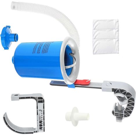 Détartrant pour piscine domestique, nettoyant de surface, outil d'entretien du filtre à débris de piscine, utilisé pour le nettoyage de l'eau, multicolore. (1/5)