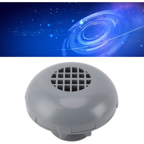 Einlass- und Auslassanschluss mit ABS-Filter für die Poolpumpe P6H1317, 12 cm, inklusive Ein-/Aus-Ventil (1/5)