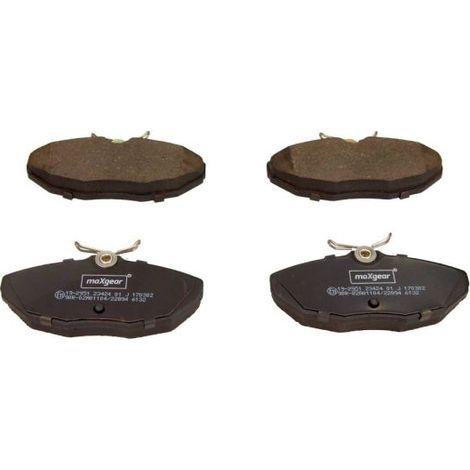 Kit de plaquettes de frein, frein à disque MAXGEAR 19-2951 DAIMLER 02C2C40194