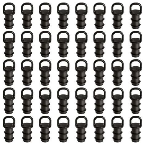 40pcs 16mm Drip Irrigation Fittings, Drip Irrigation End Plugs, Drip Irrigation Plug Adapter, for Irrigation System
