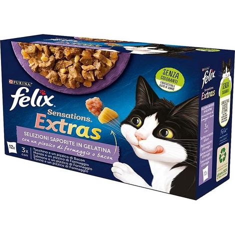 felix sensations extras saporite, 12x85 gr