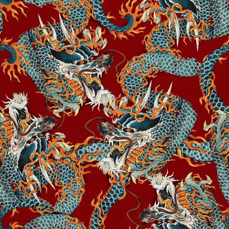 Escritorio exterior Oxford - Motiv Drache 2 (1/5)