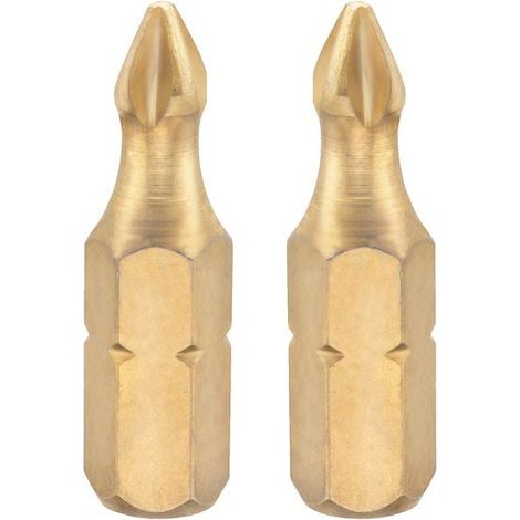 Bit Philips 1 Titan-Nitrid 2 Stück Bits
