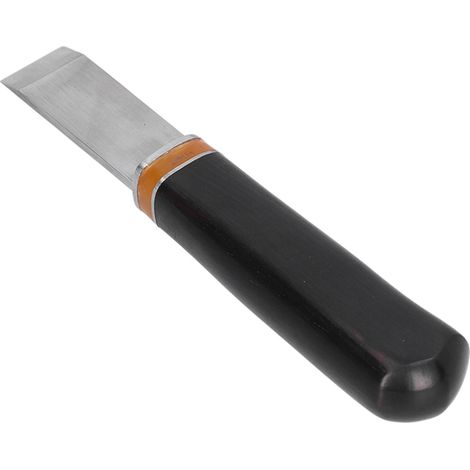 Couteau à cuir DIY, couteau à refendre le cuir, outils pour le cuir, manche en ébène (1/5)
