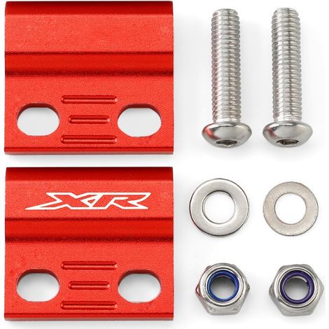 Anwendbar auf Honda XR250L und 650L Motorräder: Vorderbremsschlauchklemme, Ölleitungsklemme, vorderer Anschlussadapter. (1/2)