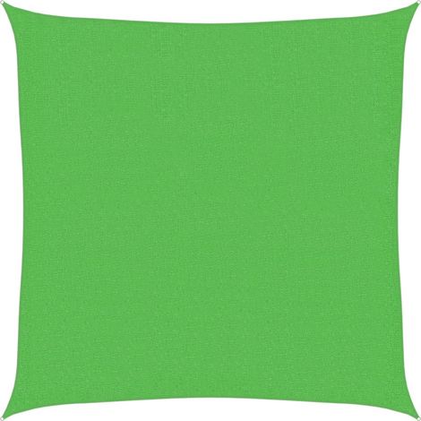 Maison Exclusive - Vela Parasole 160 g/m² Verde Chiaro 3,6x3,6 m in HDPE