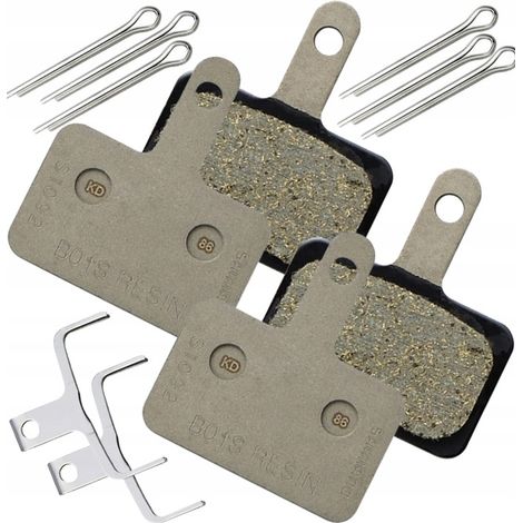 Pastillas de freno originales Shimano B05S, 2 juegos - 1 bicicleta (1/5)