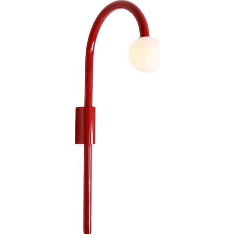 Applique murale rouge verre ENIGMA LED 2W Maxlight (1/4)