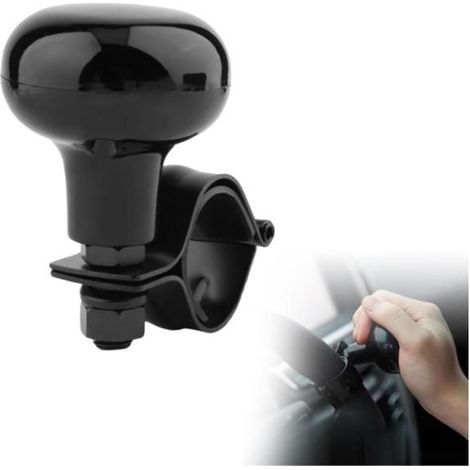 Bouton de Volant de Voiture, Bouton Volant Voiture Spinner, Grand Bouton de Volant, Spinner Poignée Boule pour Voiture, Boule (1/5)