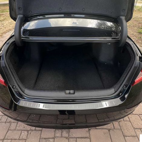 OMAC Ladekantenschutz Stoßstangenschutz für Honda Accord Limo 2018-2026 – Edelstahl gebürstet (1/5)