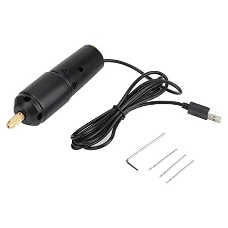 Mini Perceuse Électrique USB 3 Embouts, Bricolage (1/5)
