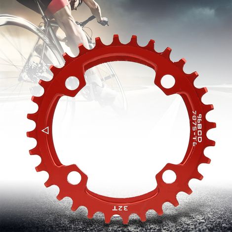 Plateau rond étroit/large 96BCD pour vélo de montagne, 32 dents (1/4)