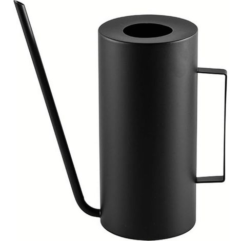 Filiyano-Flacon pulvérisateur en acier inoxydable, arroseur vintage en métal (noir 1,5 litre) (1/5)