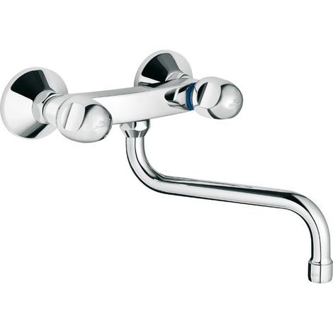 Ideal Standard Wand-Küchenarmatur Alpha, Chrom , B2042AA (1/3)