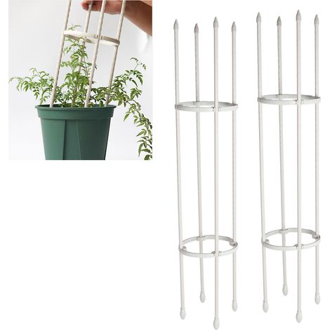 2 ensembles à vendre : supports à fleurs pour balcon, treillis pour plantes grimpantes, supports pour pothos, supports pour rosiers, supports pour clématites grimpantes, supports à fleurs en fer forgé (1/5)