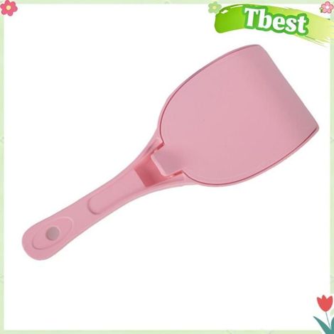 Tbest pelle à litière pour chats Pelle à litière polyvalente pour chat, Filtration à mailles Rose 135x8x2cm/53.15x3.15x0.79in (1/5)