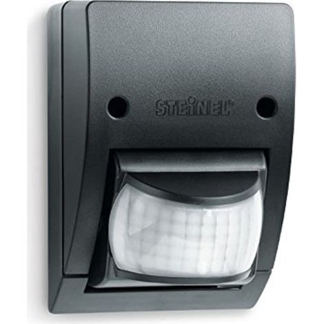 Rilevatore di movimento a infrarossi Steinel IS 2160 nero, sensore orientabile a 160°, sensore crepuscolare, IP54 (1/4)