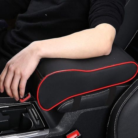 Universelles Auto-Armlehnenkissen, Mittelkonsolenkissen, Sitzkissen, schützendes Design für Fahrzeuge, beige (1/5)