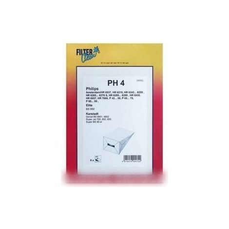SACHET DE SACS PHILIPS HR6246 POUR ASPIRATEUR PHILIPS