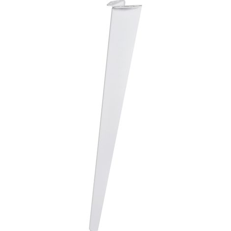 Gamba ad angolo Kimono altezza 72 cm per mobili colore bianco (1/3)