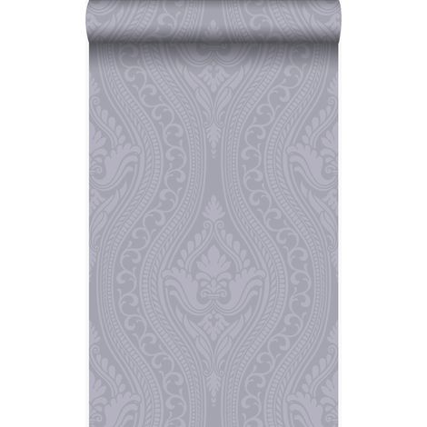 papier peint ornement violet et gris  - Origin Wallcoverings (1/5)