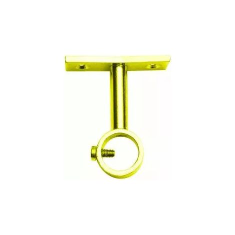 PITON S/PLATINE LAITON POLI 16X50