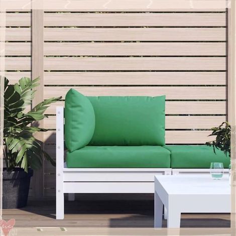 361778 Coussins de palette lot de 3 vert tissu oxford (1/5)