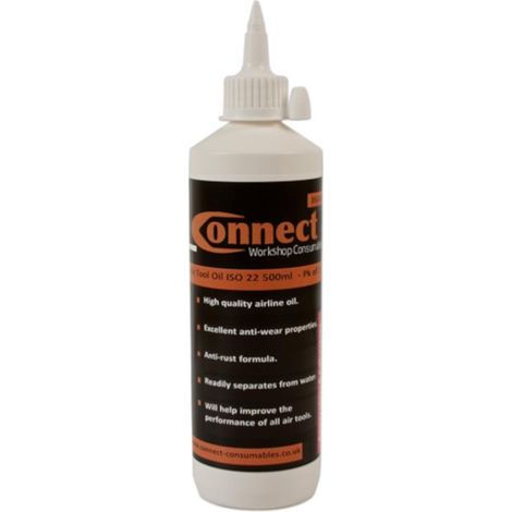 HUILE POUR OUTIL PNEUMATIQUE ET LUBRIFICATEUR ISO 22 - BIDON 500ML