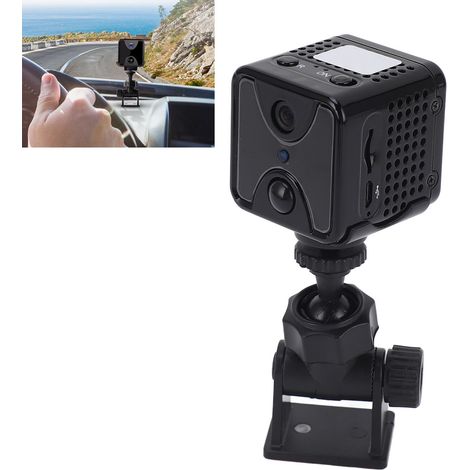 Caméra WiFi R7 4K HD Mini pour la sécurité de la maison : une caméra intérieure sans fil facile à utiliser avec détection de mouvement et vision nocturne. (1/5)