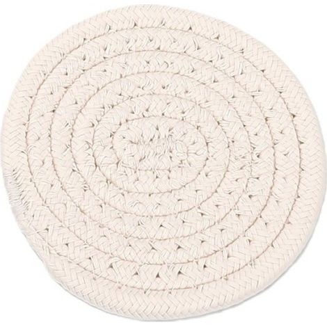 Set de 8 Sous-verres pour Boissons de 4,3 Pouces Ronds Absorbants (1/4)