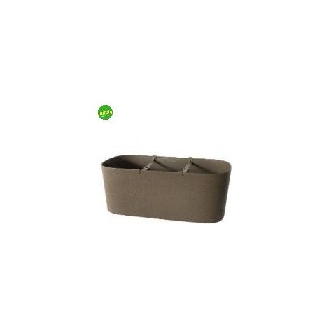 Fioriera Paros Eco Green  50 cm - Sabbia (1/3)