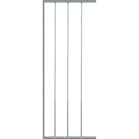 pannello ornamentale per recinzione modulare in ferro zincato - 40xh100 cm