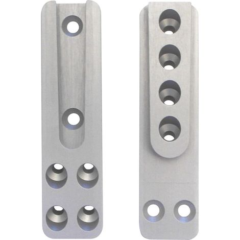 Pitzl Holzverbinder für Holzkonstruktionen HVP 25x100x12mm Aluminium eloxiert