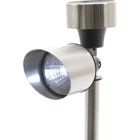 Kaemingk Lampade Solari LED - Acciaio Inossidabile - 23,5 cm (1/5)