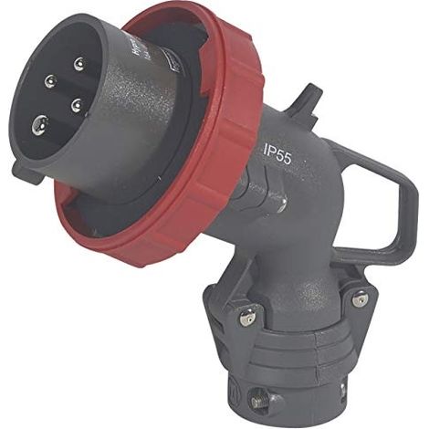 Fiche mobile coudée Hypra IP66/67-55 32 - A 380V à 415V - 3P+N+T - plastique - LEGRAND (1/2)