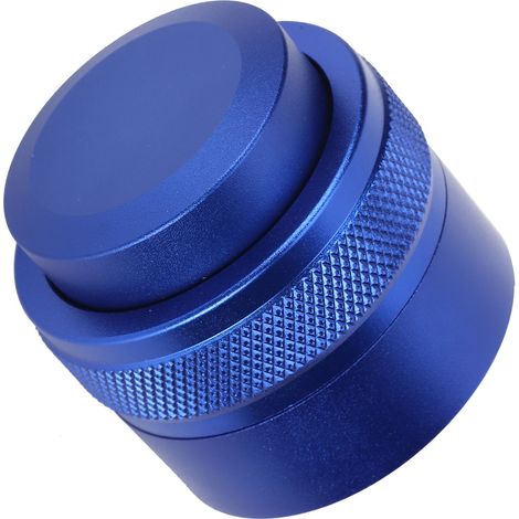 Tasseur à café, marteau à café, tasseur à café équilibré, tasseur à café à fond plat en acier inoxydable, tasseur bleu de 51 mm. (1/5)