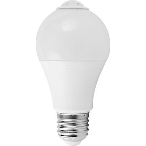 9-W-E27-LED-Lampe mit Infrarot-Bewegungsmelder für Flure und Eingänge – Energiesparend (1/5)