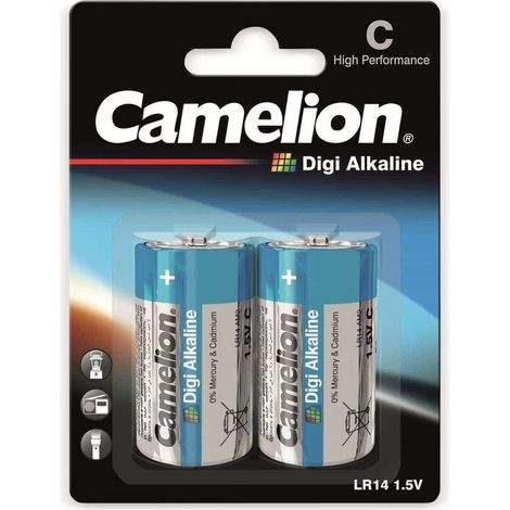 Camelion Digi Alkaline Baby C Batterien - 2 Stück (1/3)