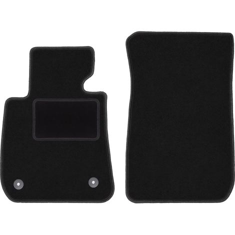 Alfombrillas delanteras para BMW 3 E93 Cabrio (2004-2011) color negro (1/5)