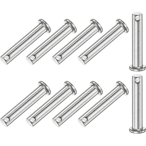 Lot de 10 Broches à Œil Unique M8 x 45Mm Broche de Charnière (1/5)