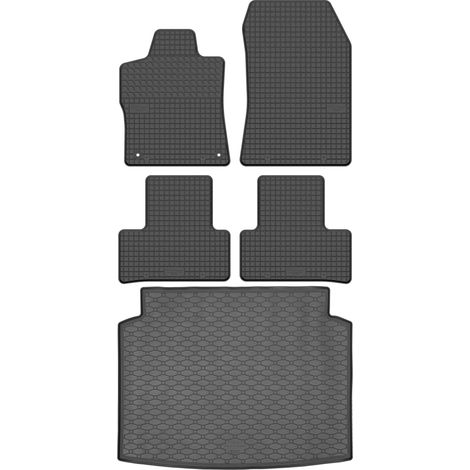 Juego de alfombrillas de goma para coche y alfombrilla para maletero para Opel Astra L Hatchback a partir de 2022.