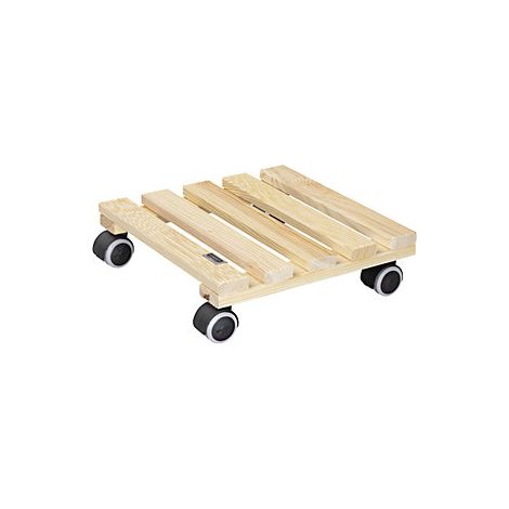 Wagner Carrello portavasi in legno NATURE portata 100 kg (1/3)