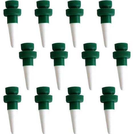 Kit de riego para plantas de 12 piezas, riego por goteo automático para flores y plantas de temporada, boquilla de autorriego para plantas de interior y exterior.