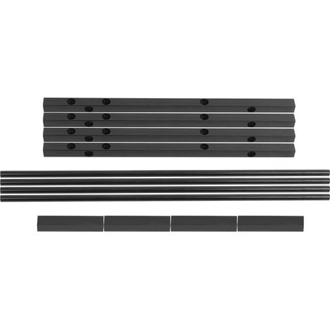 Support de rangement pour roues 1,9" TRX4/SCX10, étagère à pneus RC 1/10, rangement pneus voiture, noir