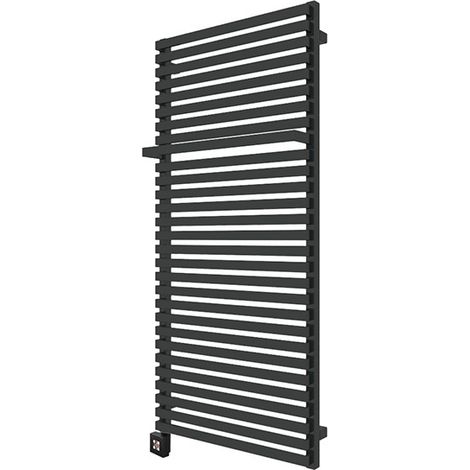Scaldasalviette elettrico nero 780mm di altezza e 500mm di larghezza - 400 Watt - CIT780/500E1N