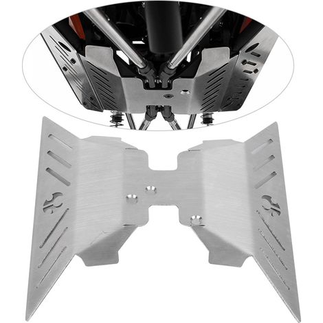 Plaque de protection en acier inoxydable pour châssis Axial Capra AXI232006, pièces et accessoires de voiture RC. (1/5)