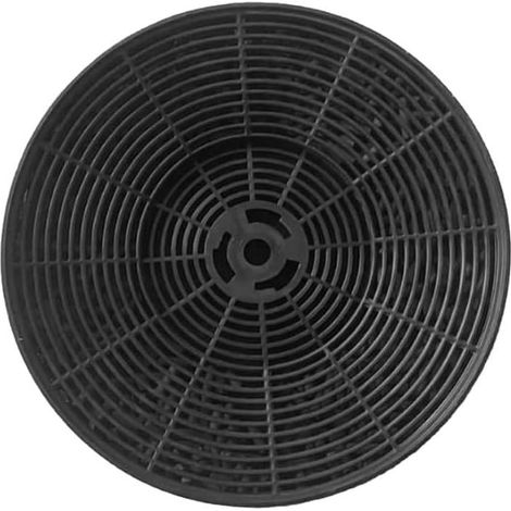 Lot de 2 filtres à charbon actif adaptés aux filtres de hottes de cuisine et aux hottes aspirantes, offrant un contrôle efficace des odeurs.