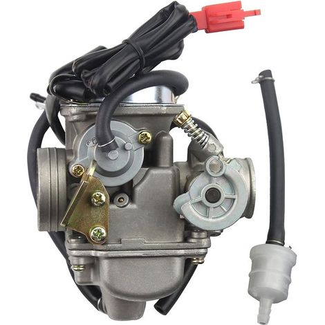 Carburatore di ricambio Cosensi Dailygoods Dailygoody per avviamento a freddo per scooter GY6 modello PD24J, incluso starter elettrico per... (1/5)